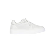 Vlaze Classic White Low Top Sneakers Sleek and Timeless Design